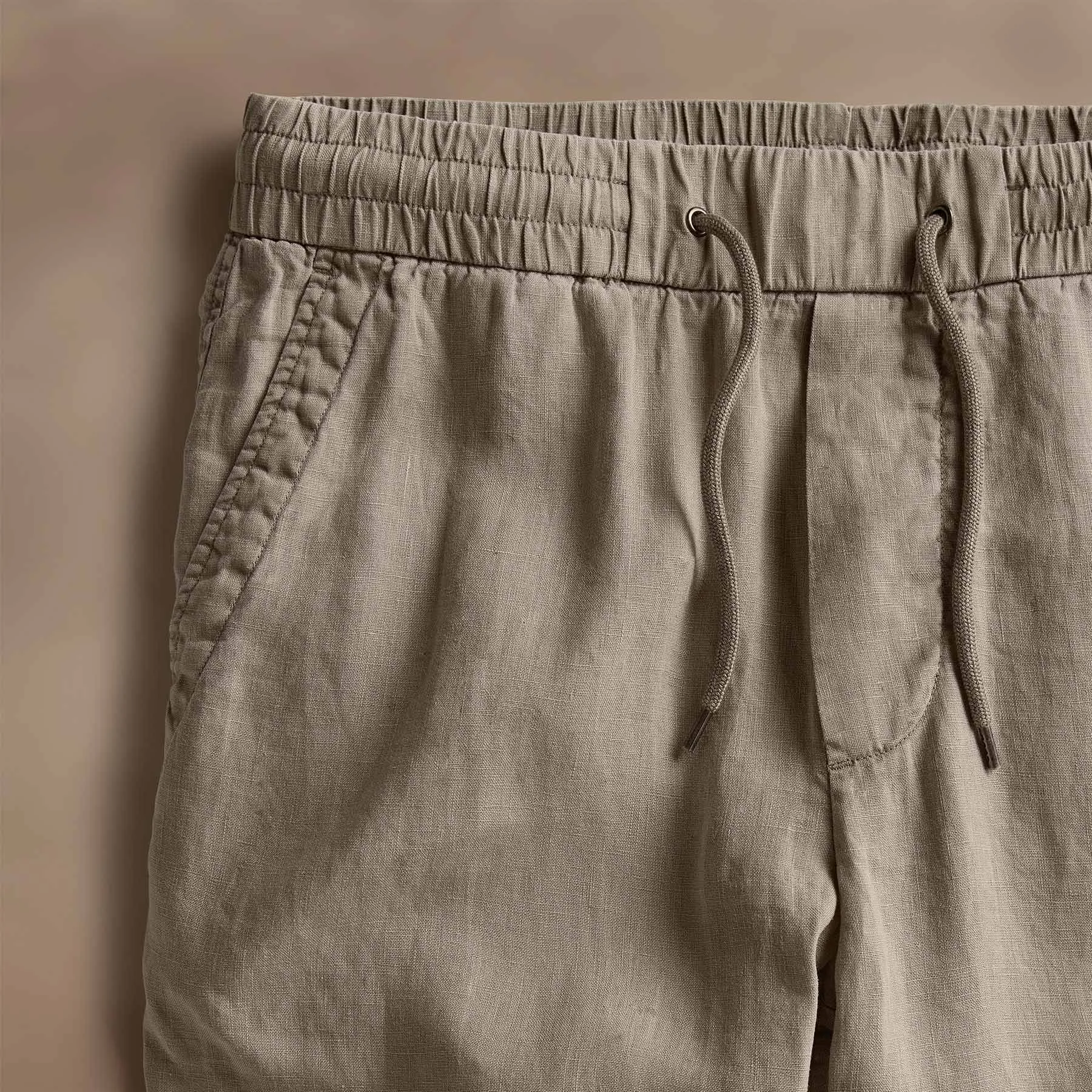 Relaxed Linen Pant - Mineral Pigment