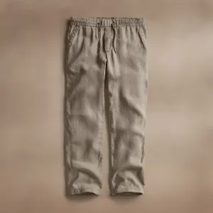 Relaxed Linen Pant - Mineral Pigment