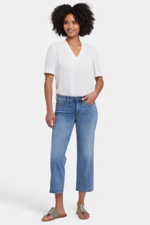Relaxed Piper Crop Jeans - Barcelona Breeze