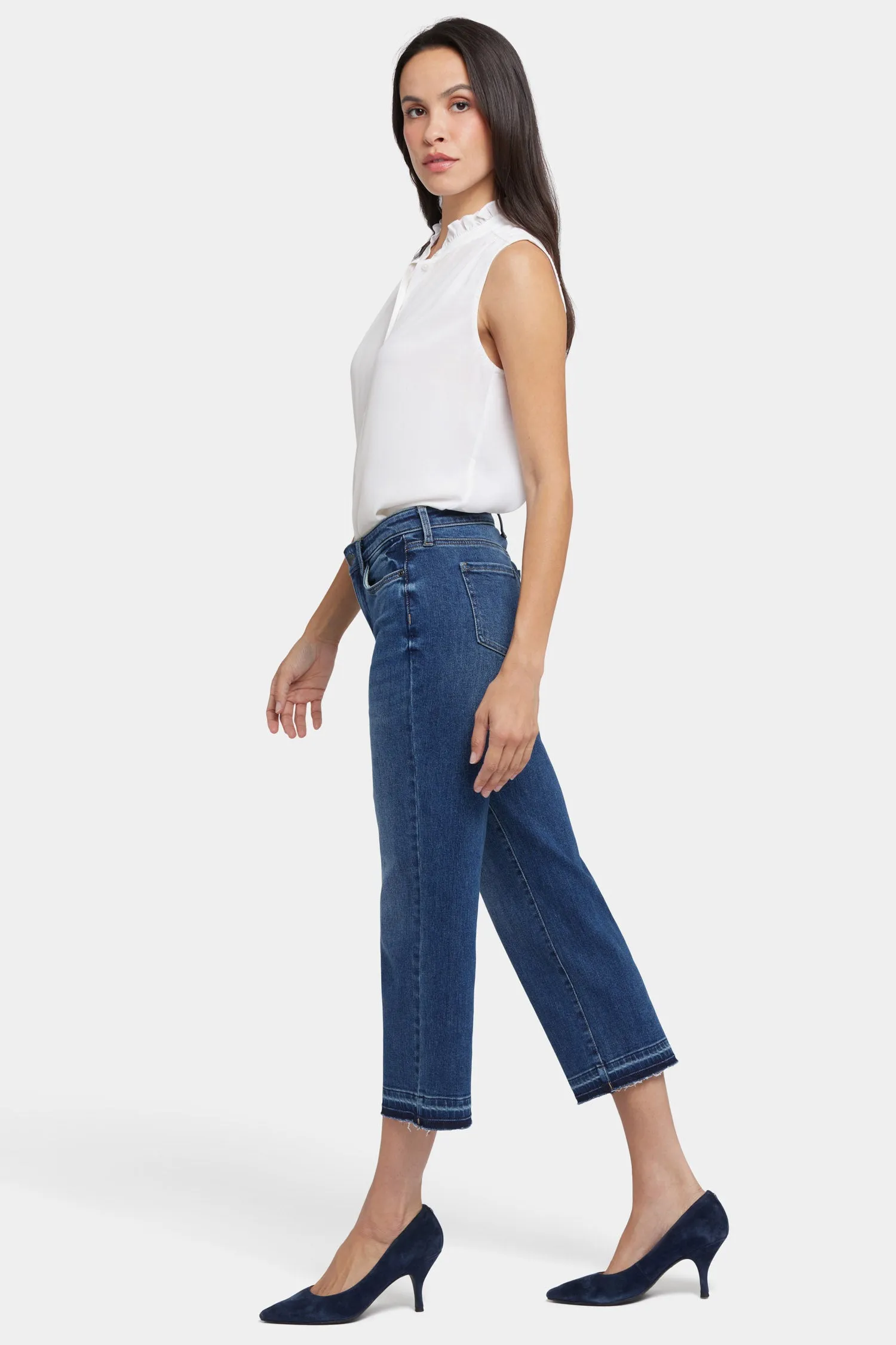 Relaxed Piper Crop Jeans - Rioja Springs