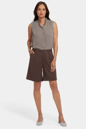 Relaxed Shorts  - Coffee Bean