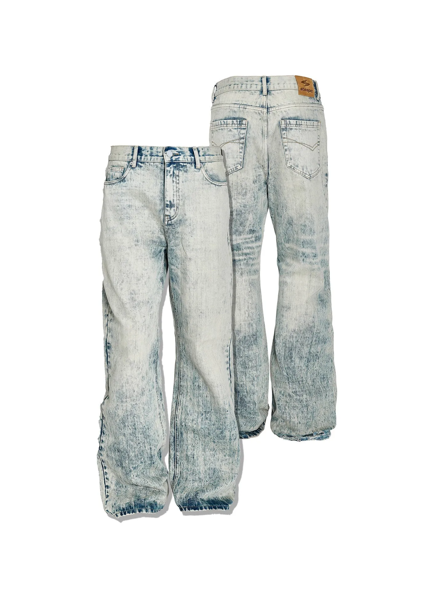 Retro Bamboo Wash Bootcut Jeans