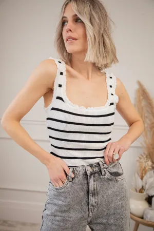 Riri Black/White - Top