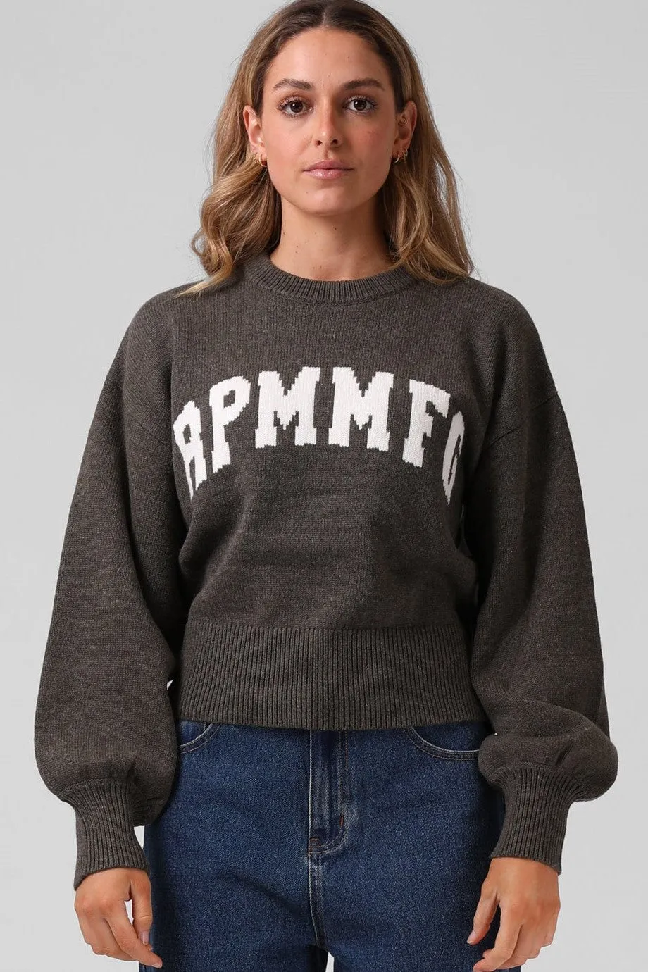 RPM Ayla Varsity Knit Khaki