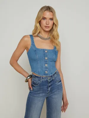 Saga Denim Top