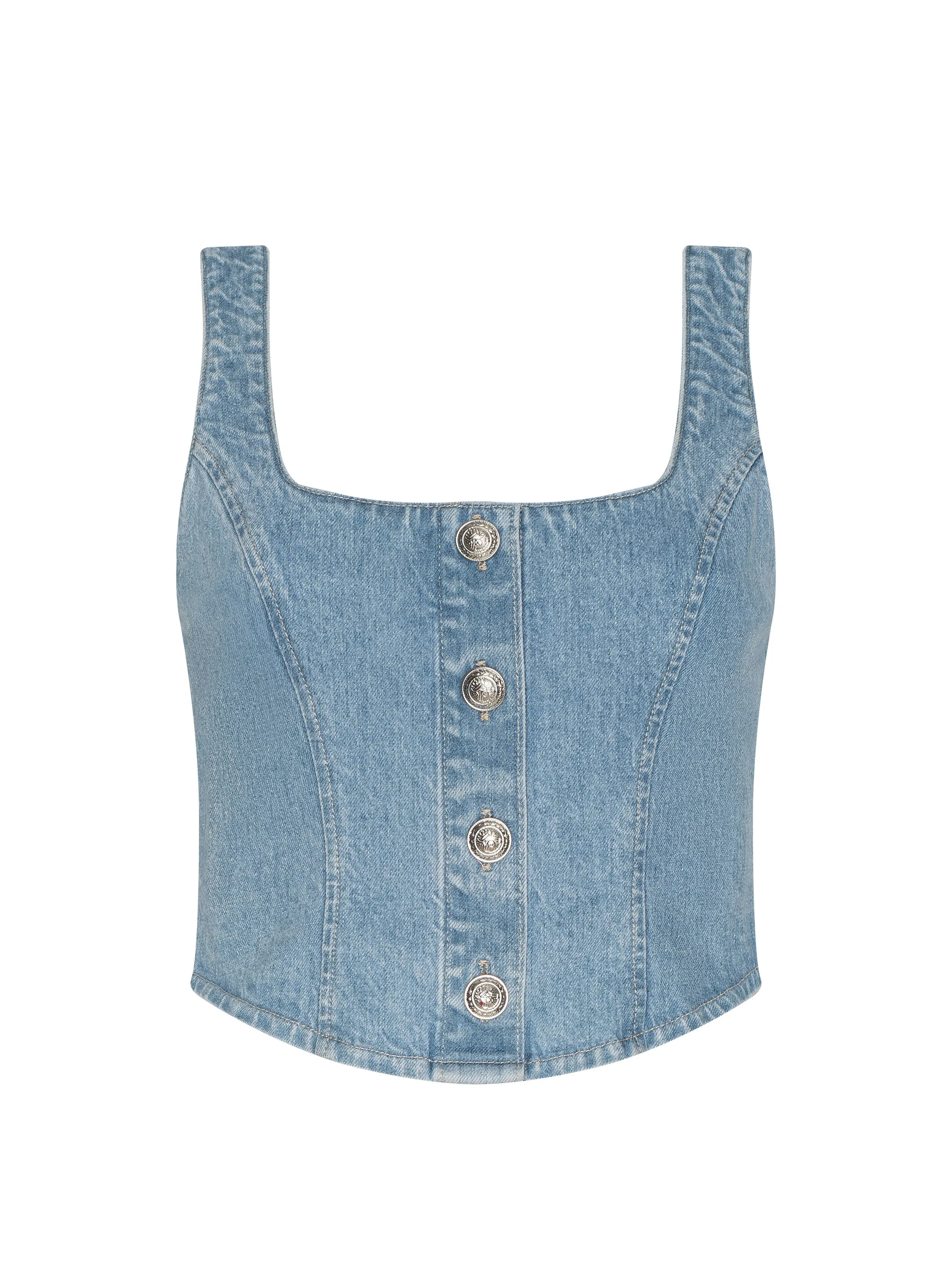 Saga Denim Top