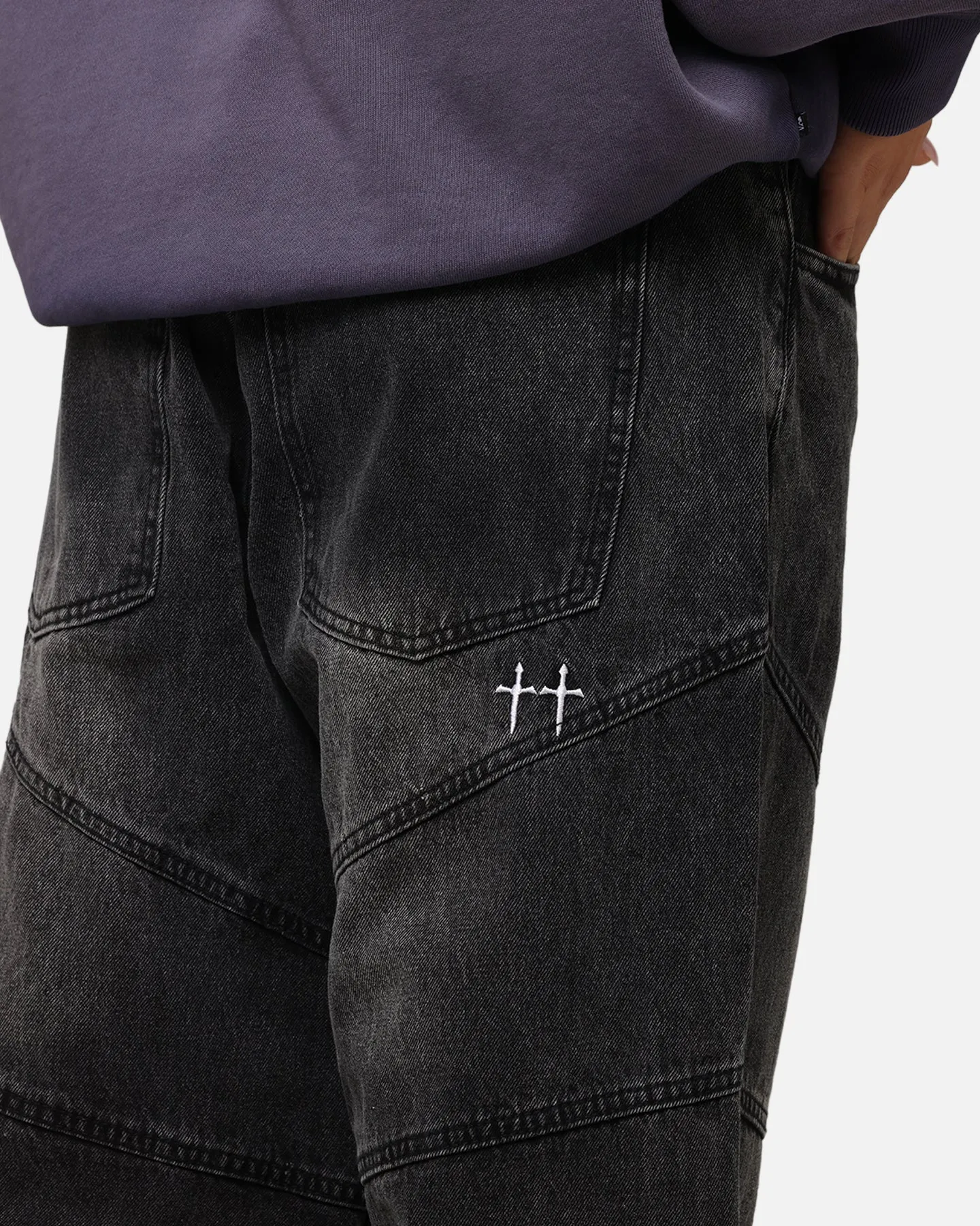 Saint Morta Amplus Armoury Jeans Black Shadow