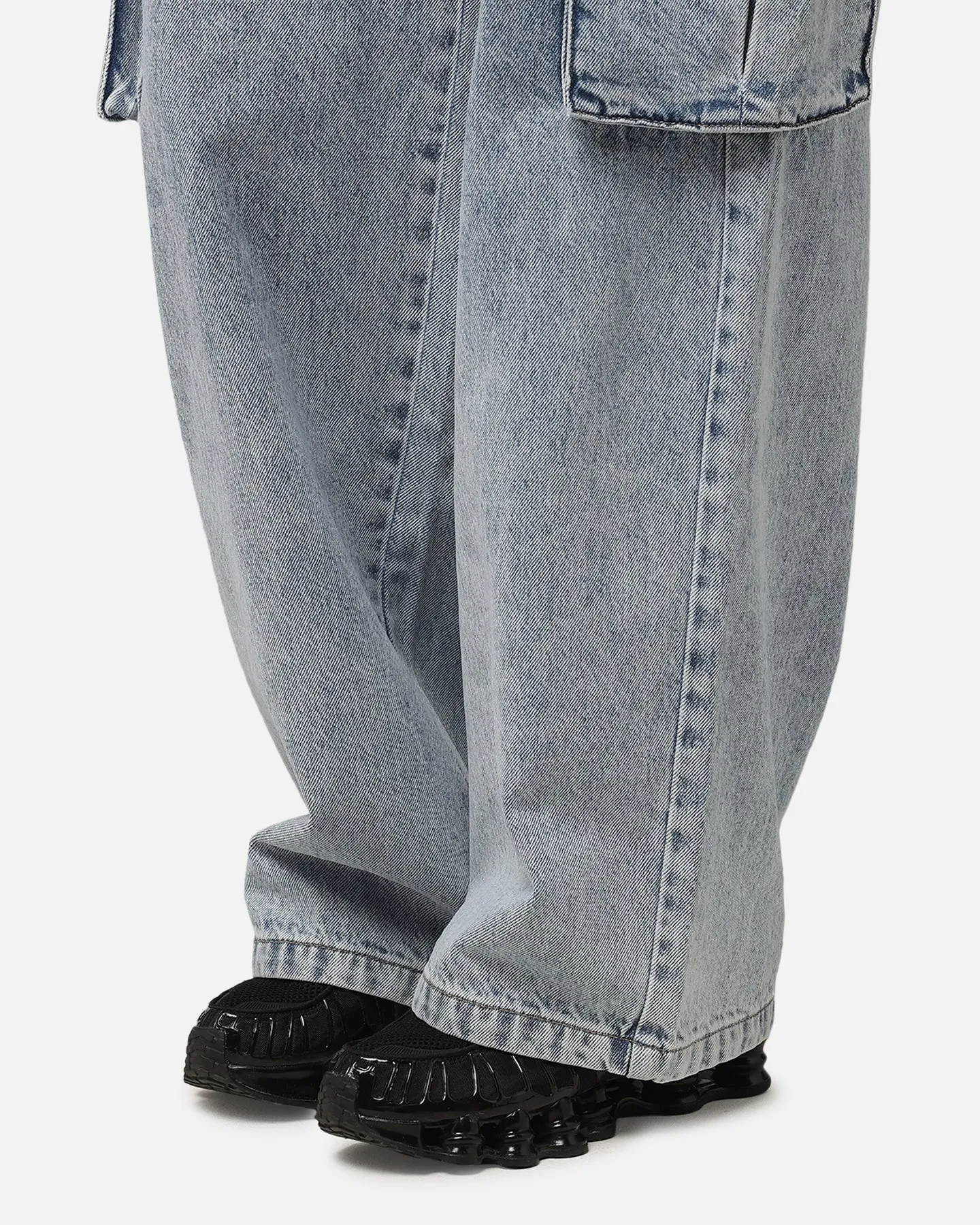 Saint Morta Cargo Jeans Light Blue