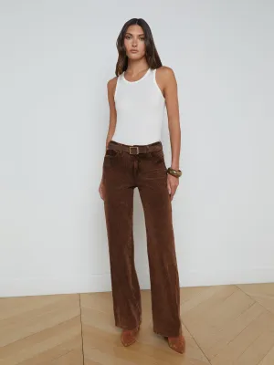 Scottie Corduroy Wide-Leg Jean