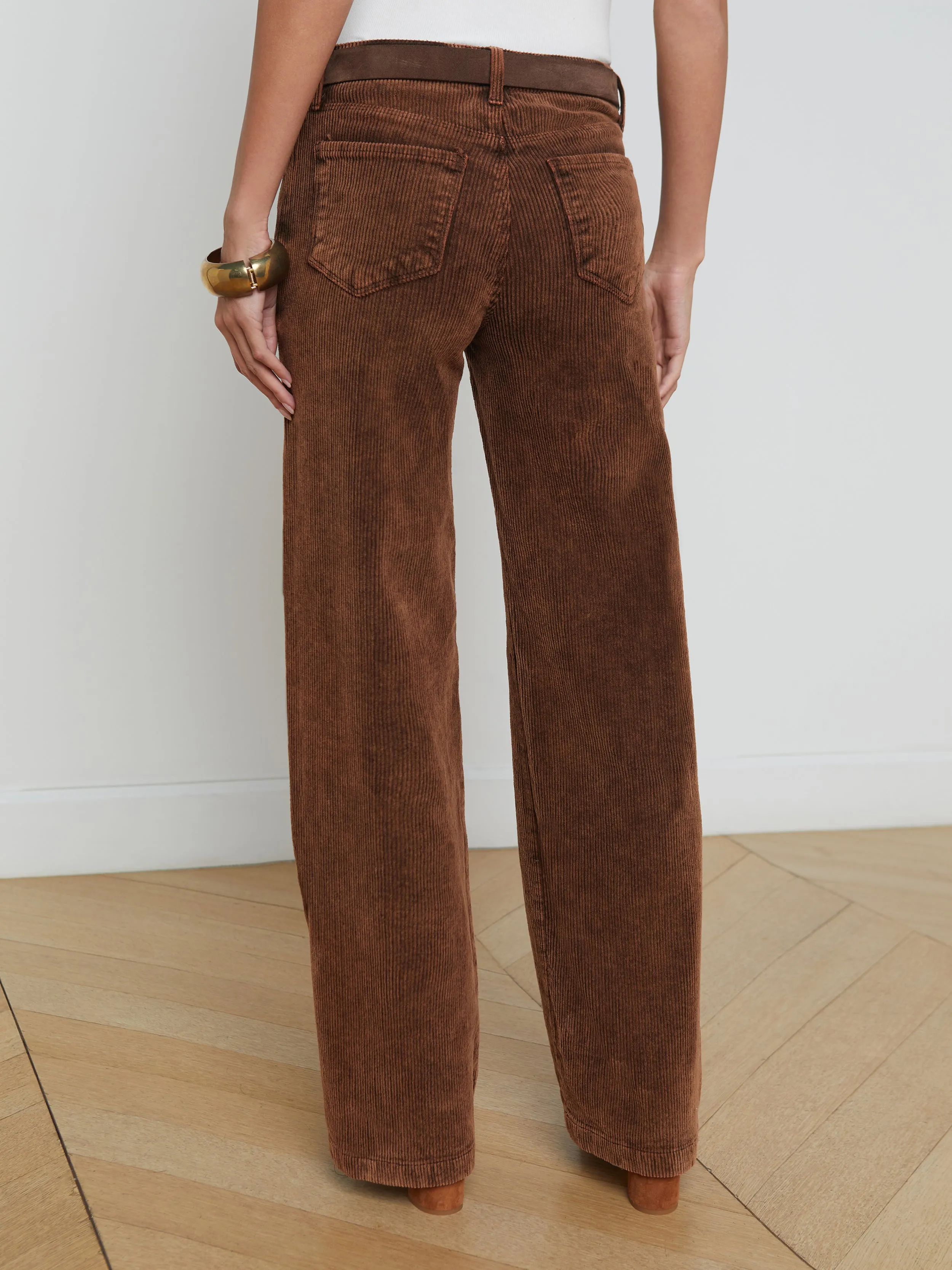 Scottie Corduroy Wide-Leg Jean