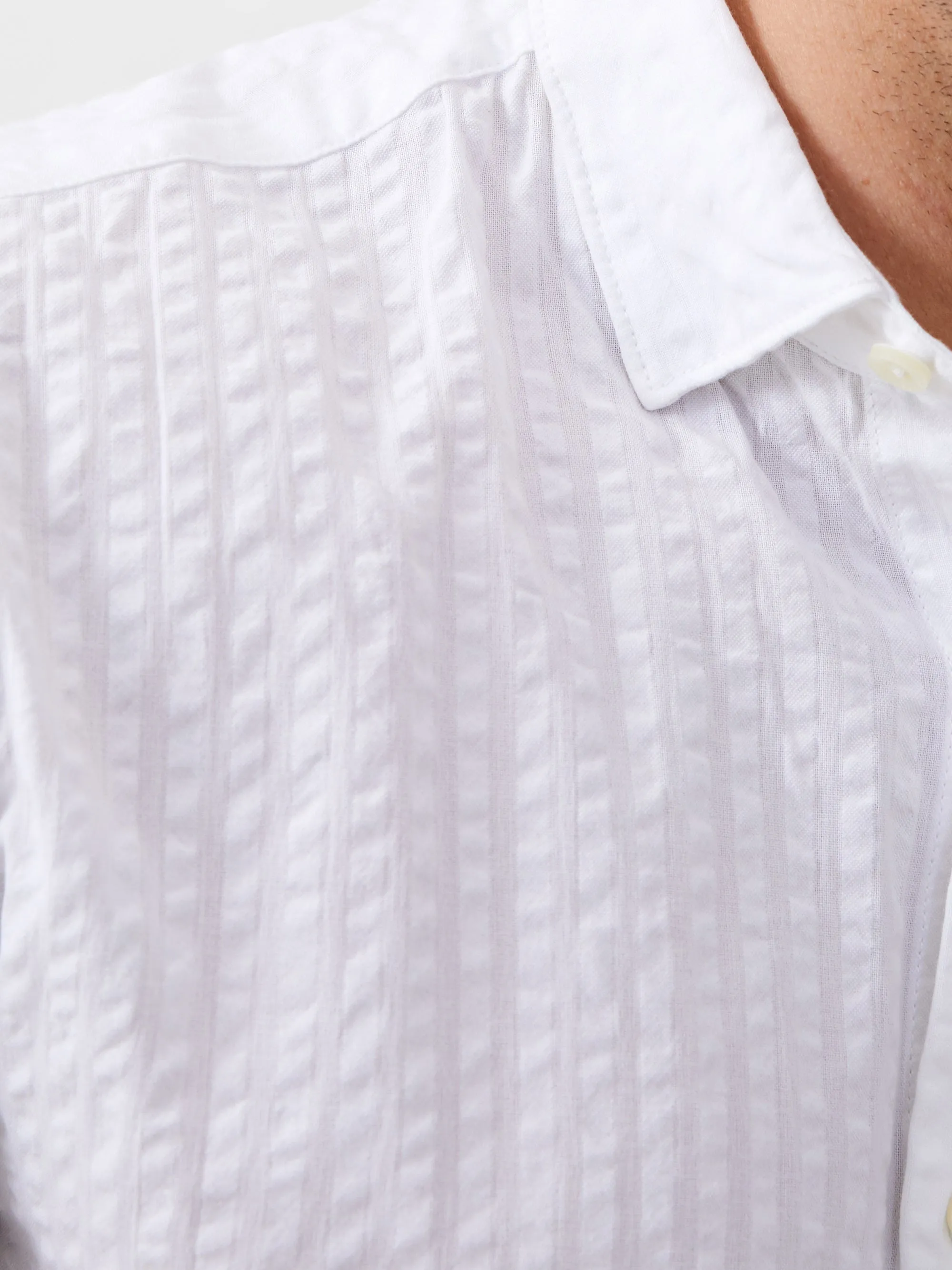 Seersucker Check Short Sleeve Shirt