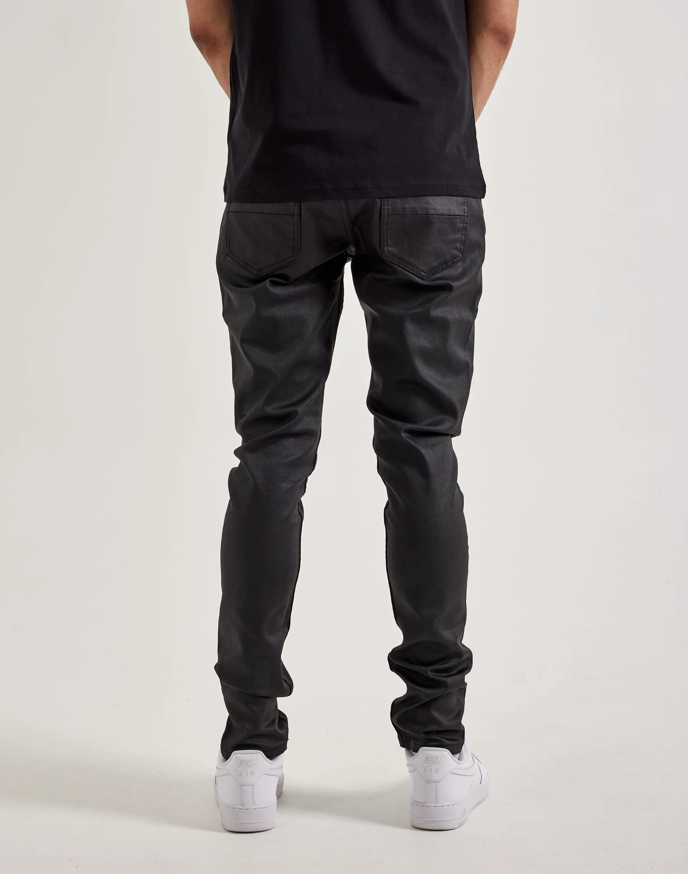 Serenede Caviar 7 Wax Coated Jeans