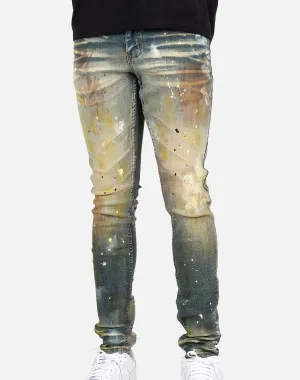 Serenede DANXIA LANDFORMS EARTH PAINTED JEANS