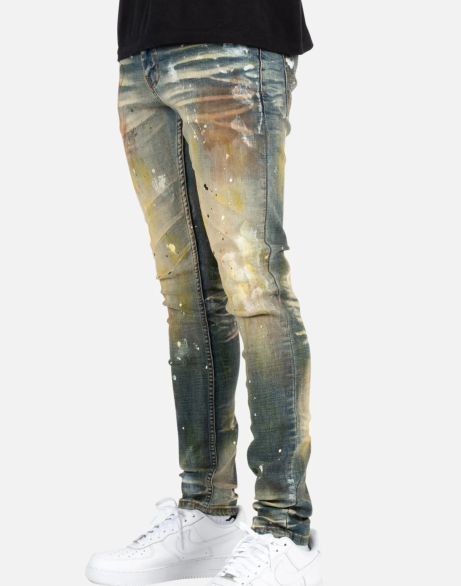 Serenede DANXIA LANDFORMS EARTH PAINTED JEANS
