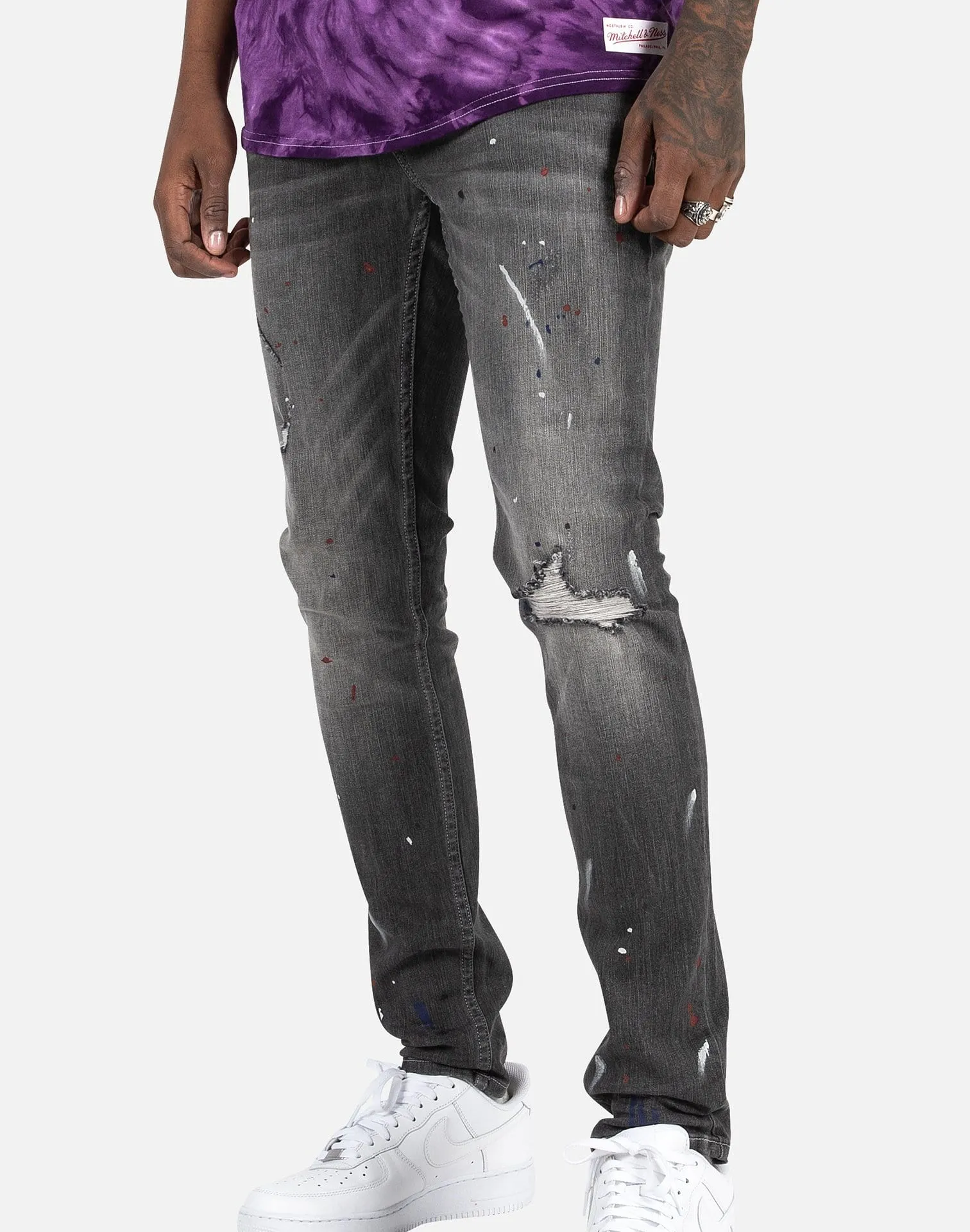 Serenede Jean Michele Multi-Paint Jeans