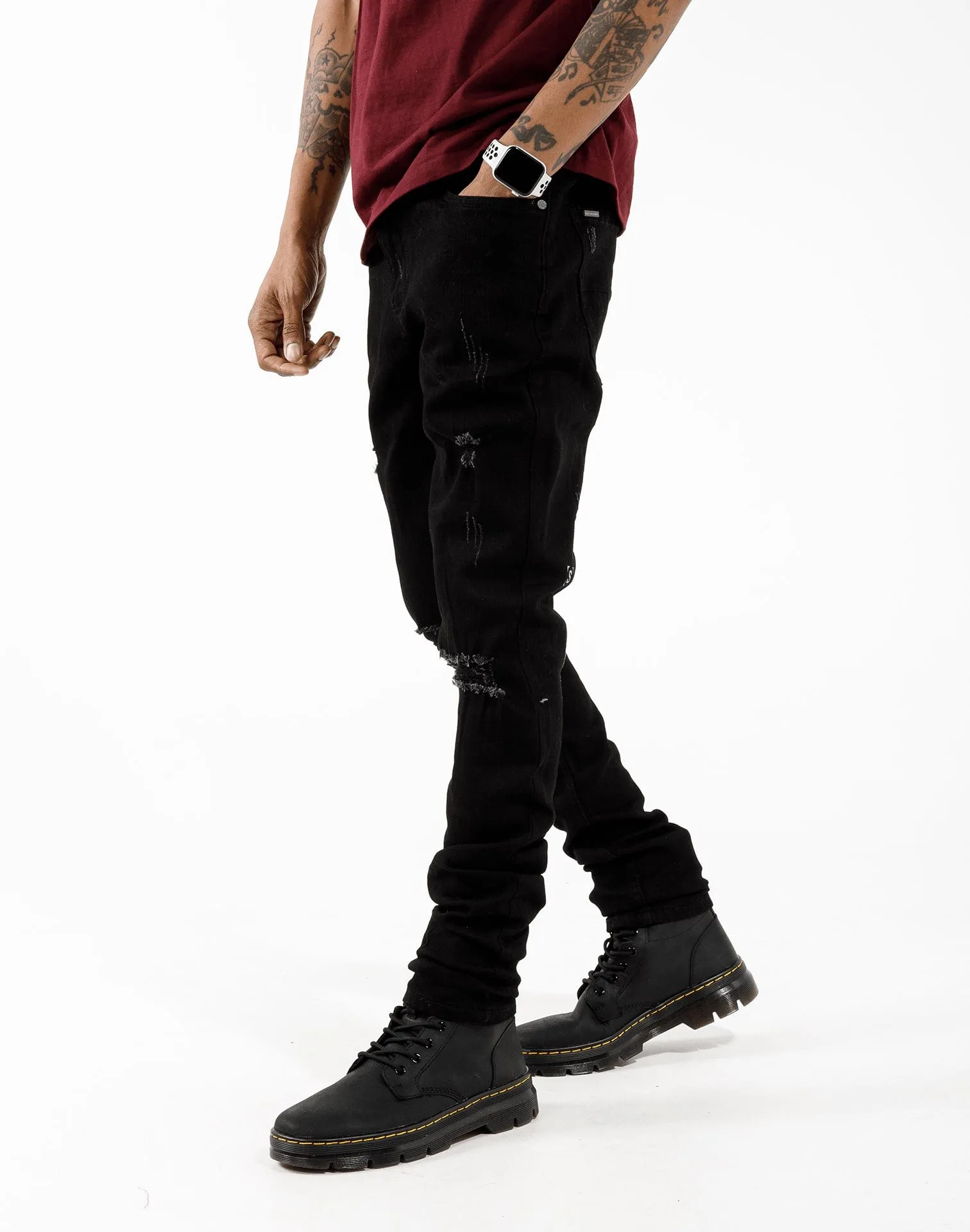 Serenede Midnight Black Denim Jeans