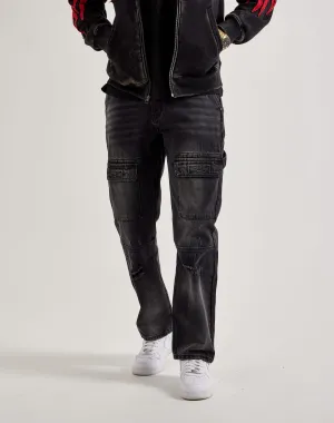 Serenede Mist Utility Jeans