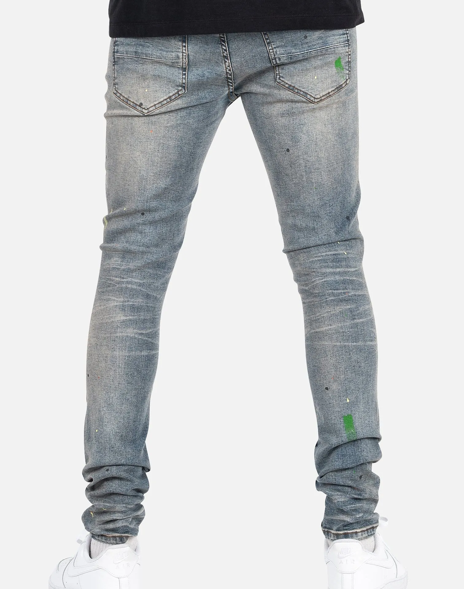 Serenede Mount Olives Painted Jeans