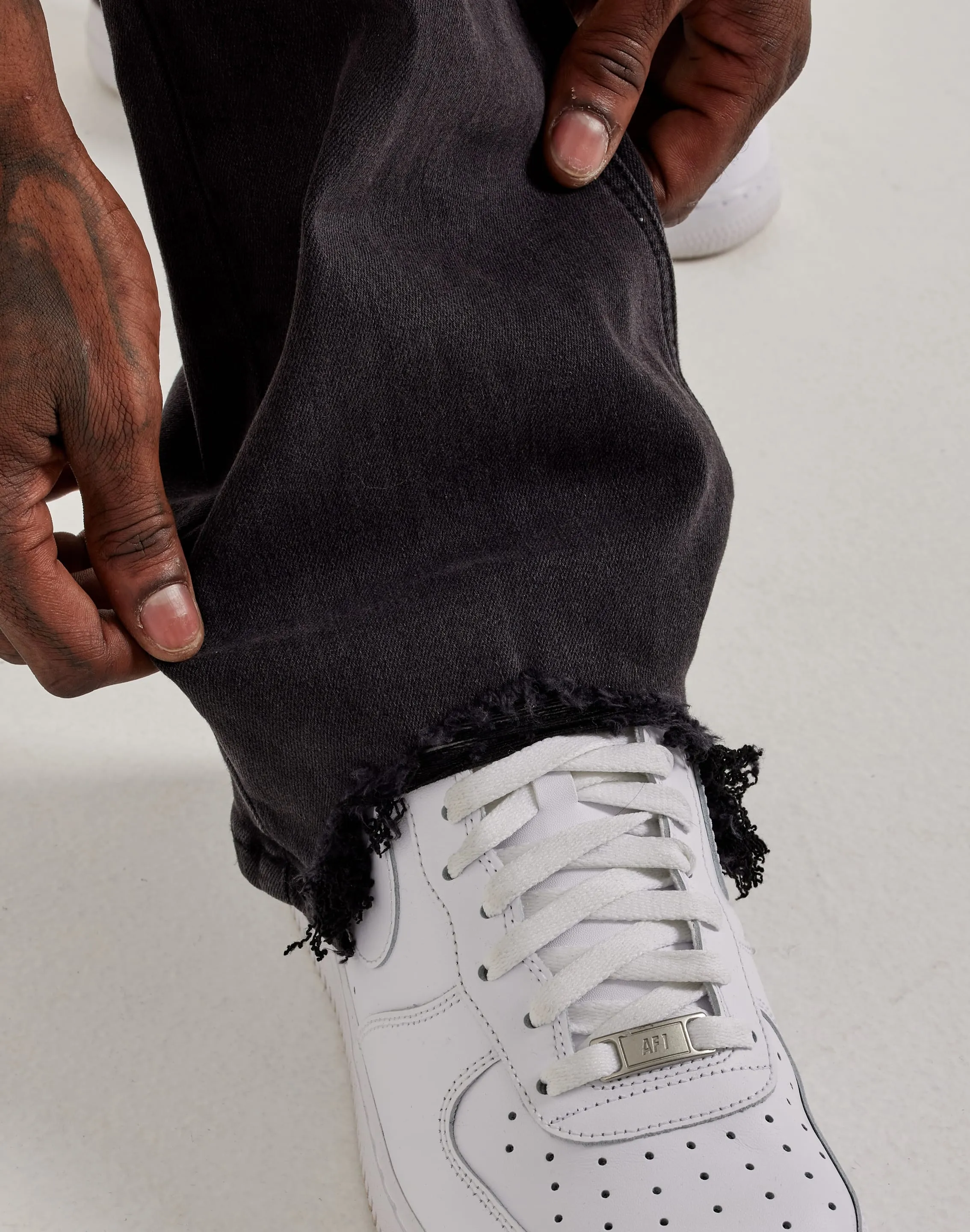 Serenede Nickel Stacked Flare Jeans