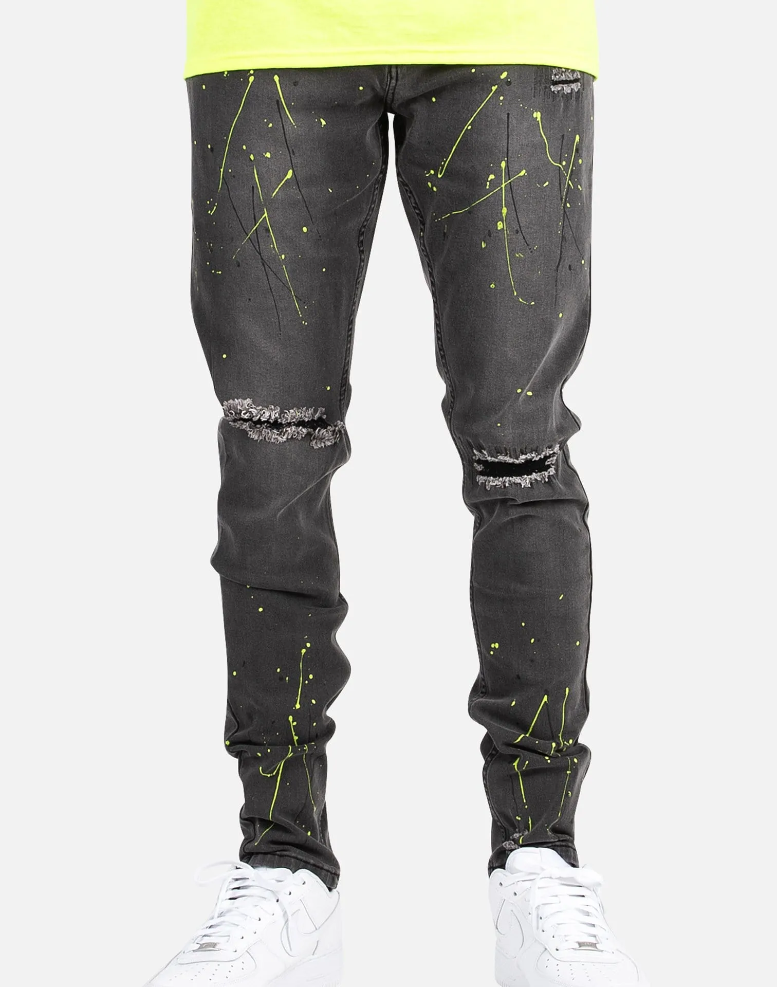 Serenede POISON DART LIME PAINT JEANS