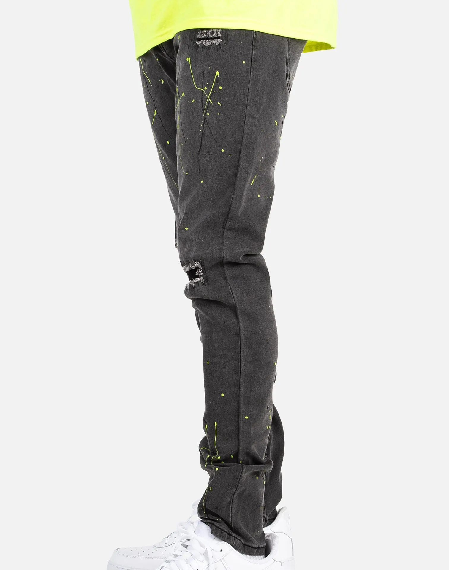 Serenede POISON DART LIME PAINT JEANS