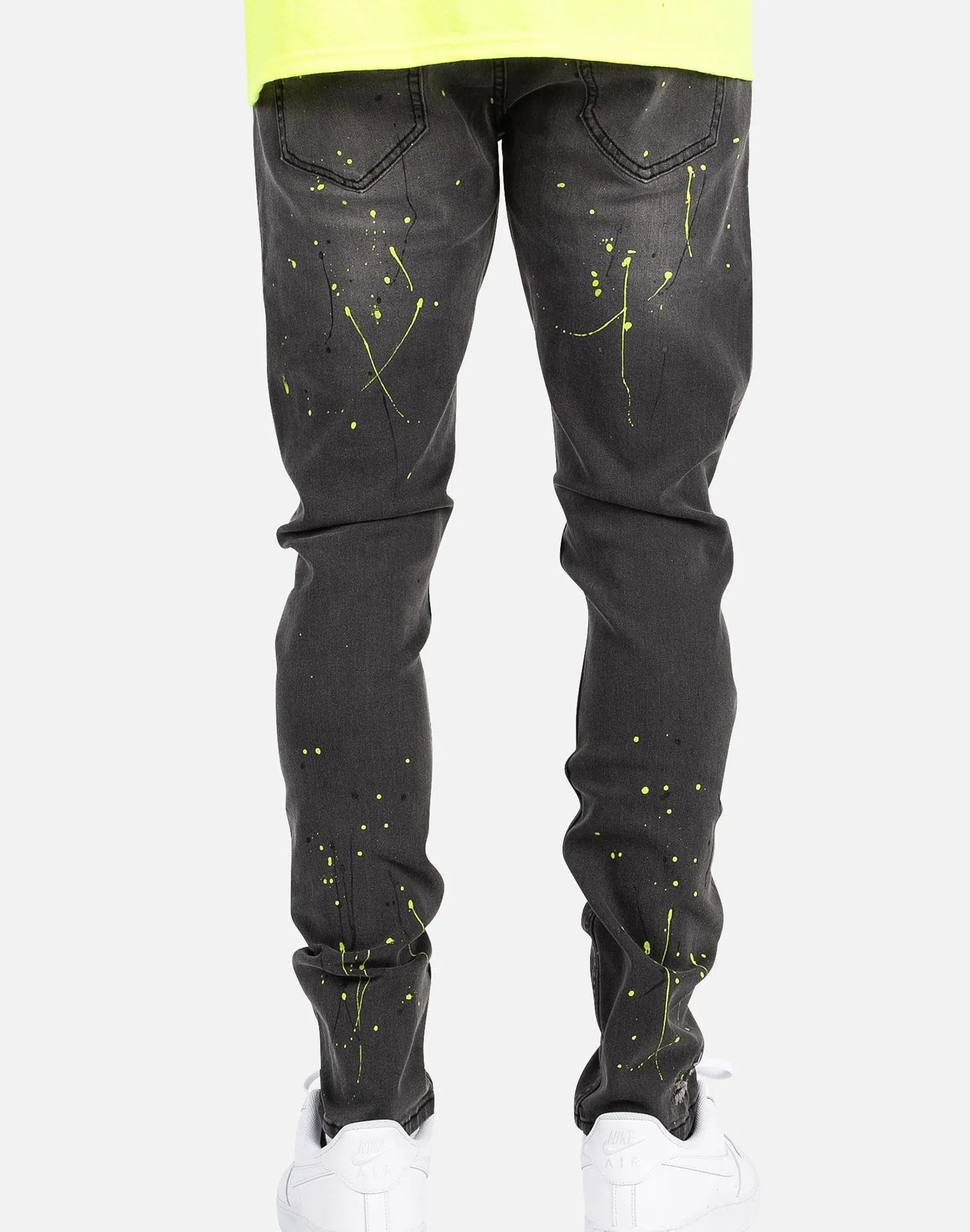 Serenede POISON DART LIME PAINT JEANS