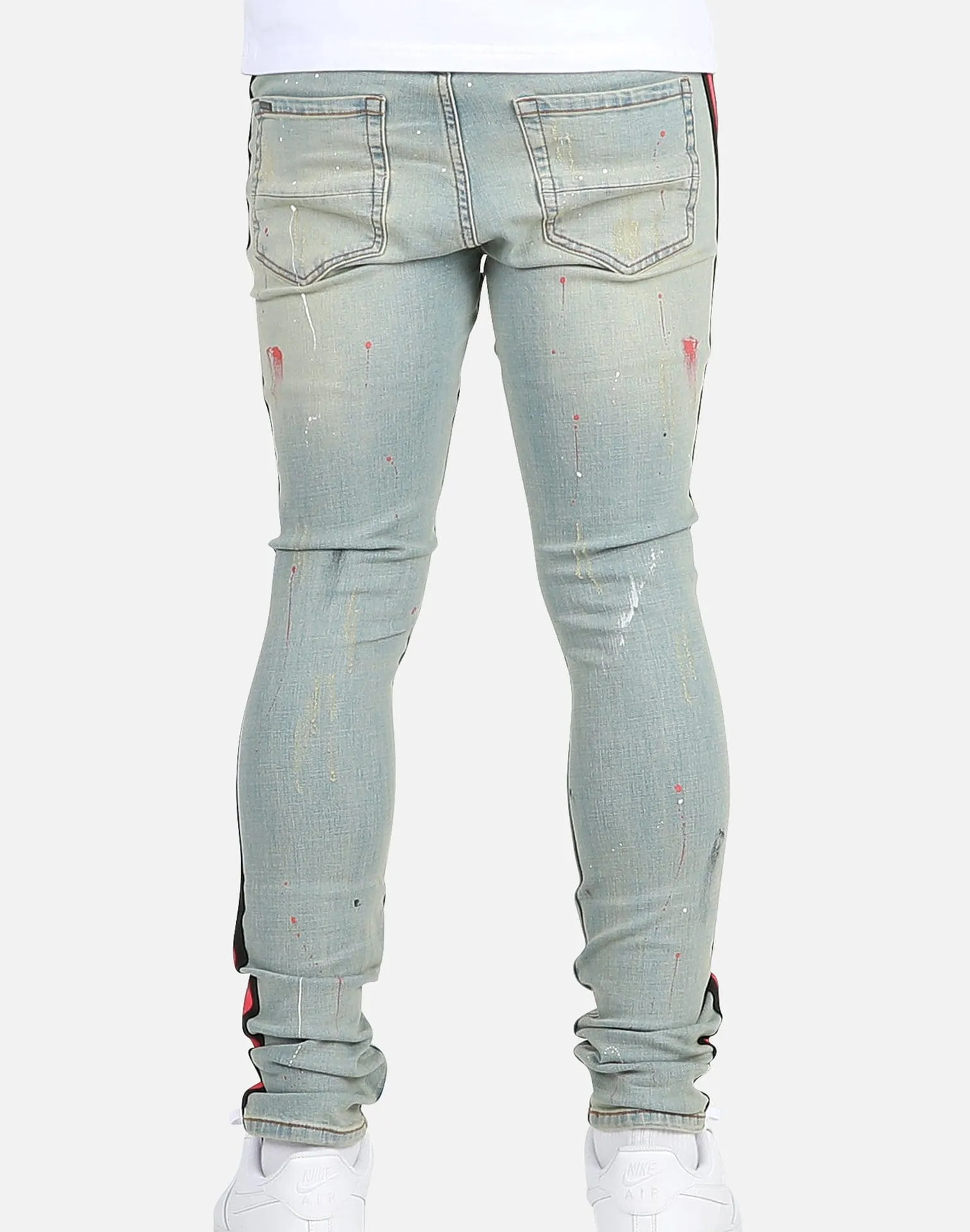 Serenede SACRED PLASMA STRIPED JEANS