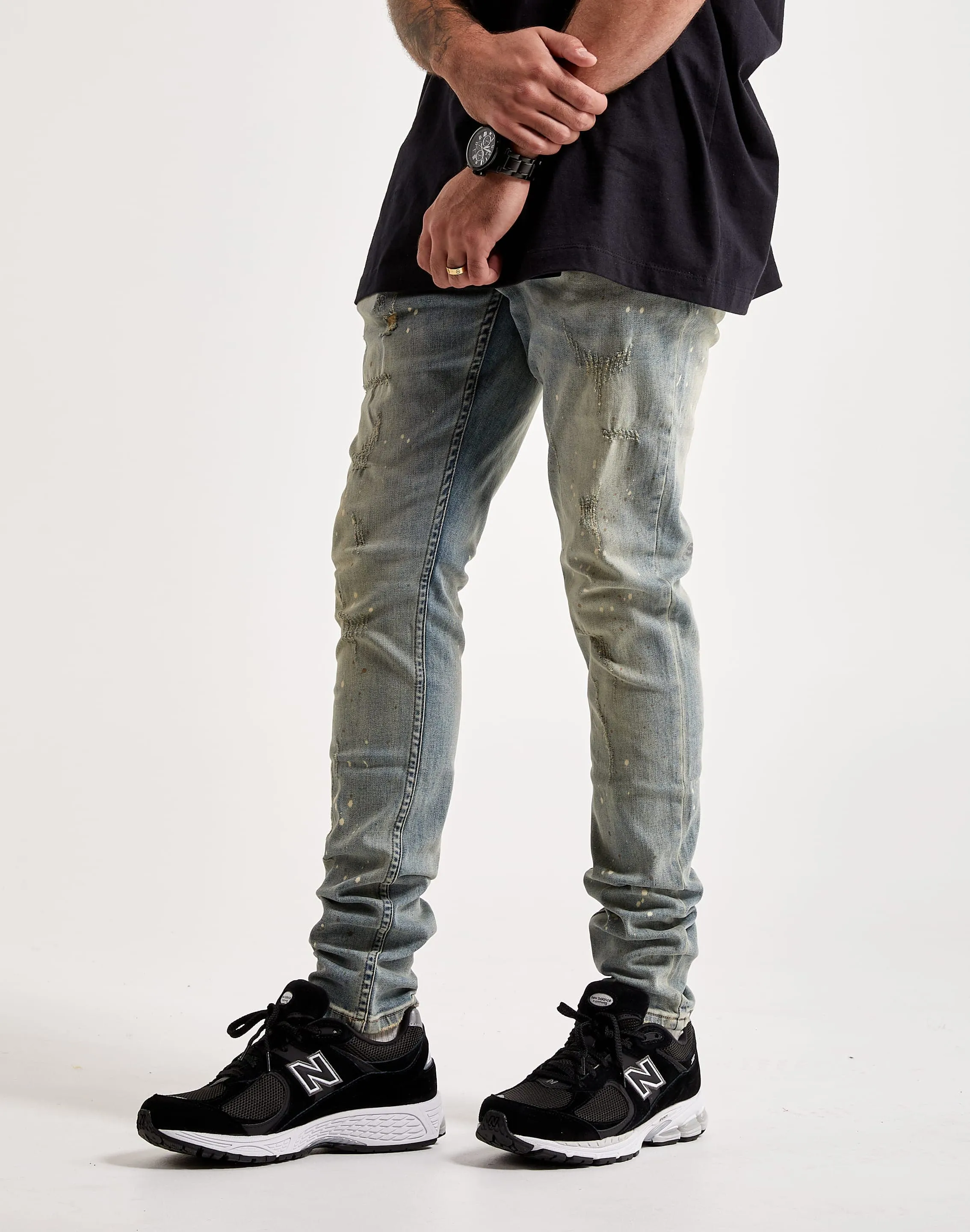 Serenity Lotus Peak Jeans