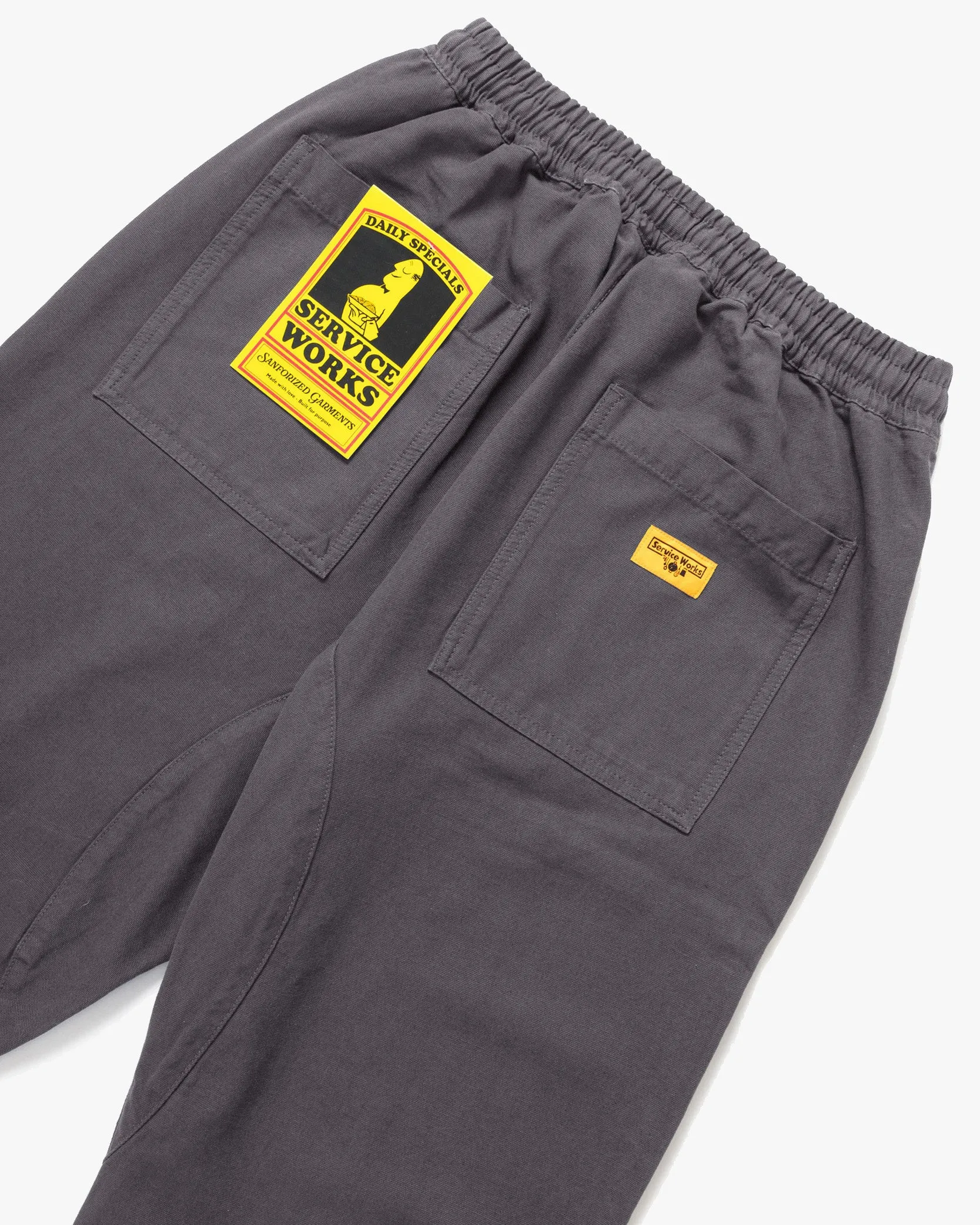 Service Works Classic Canvas Chef Pant - Grey