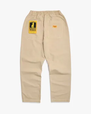 Service Works Classic Canvas Chef Pant - Khaki