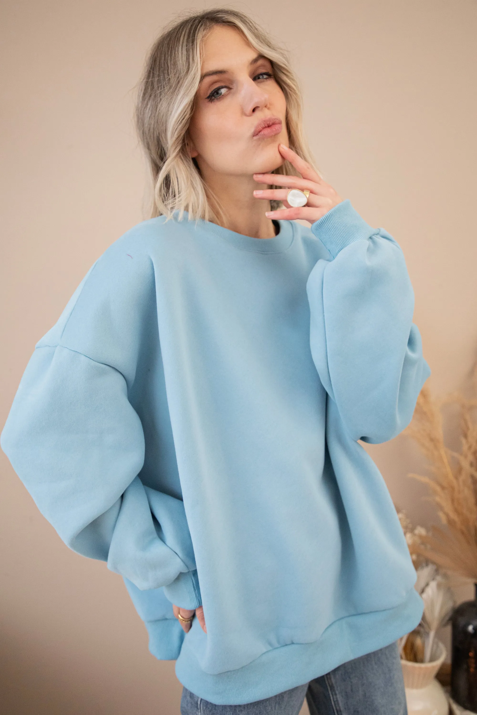 Simplicity Dusty Blue - Sweater