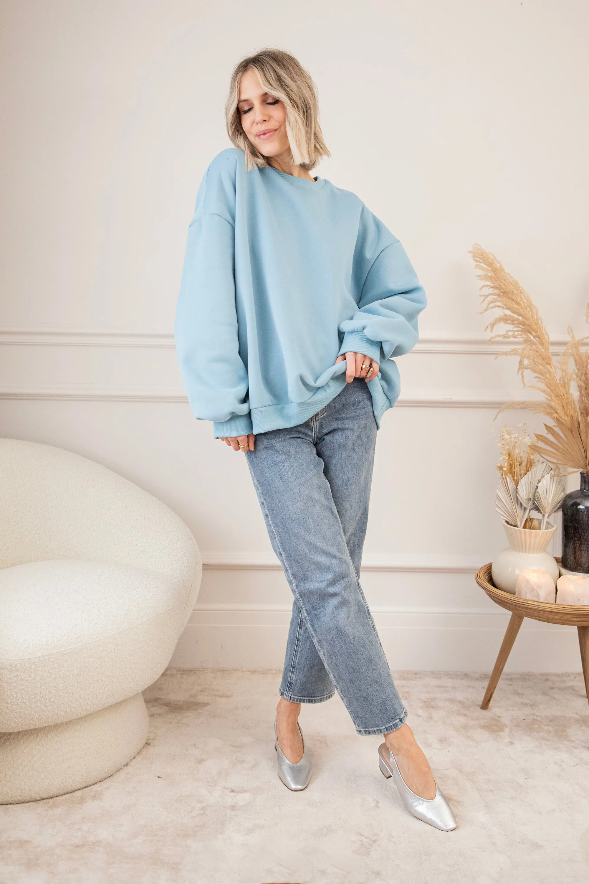 Simplicity Dusty Blue - Sweater