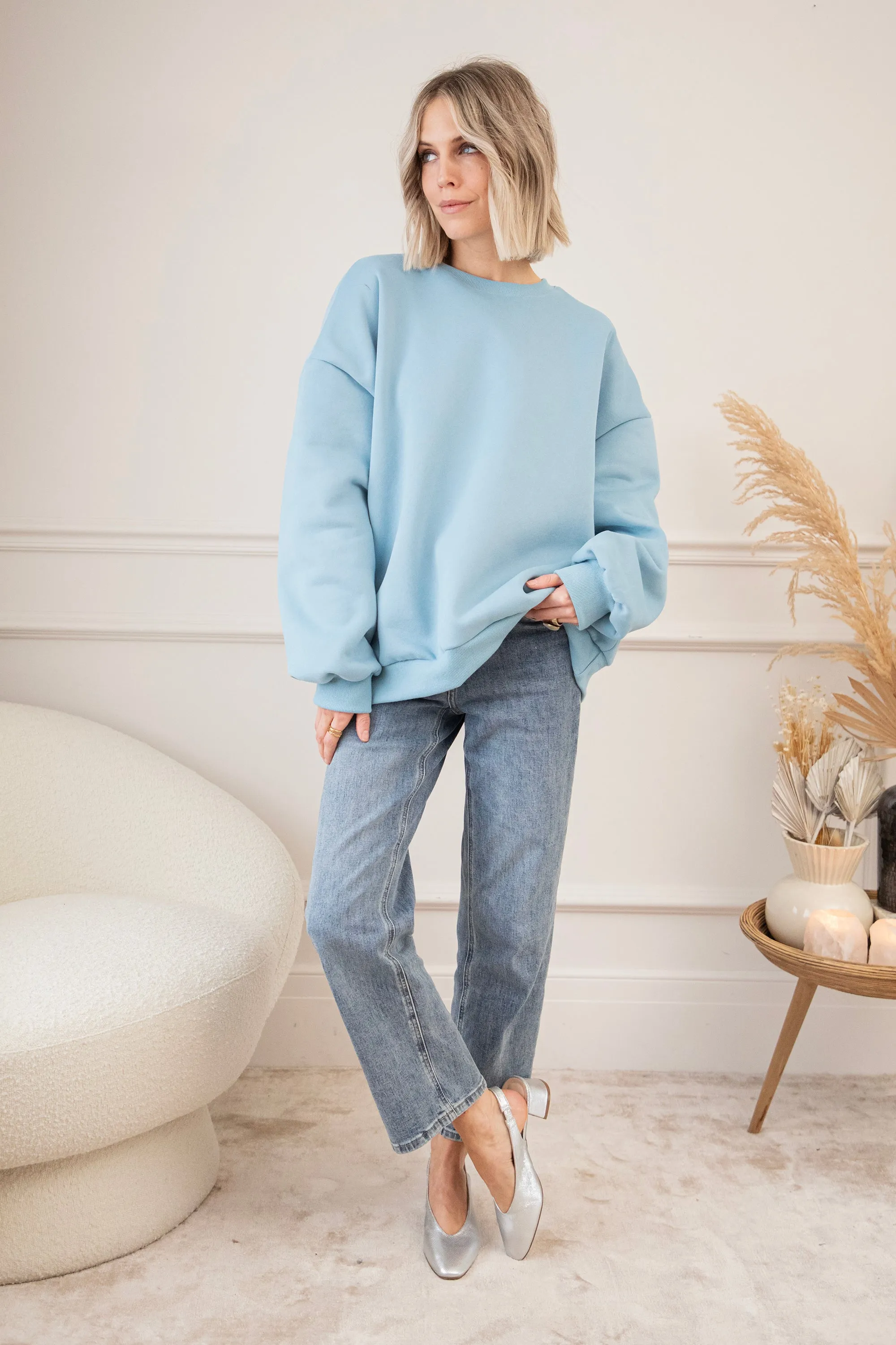 Simplicity Dusty Blue - Sweater