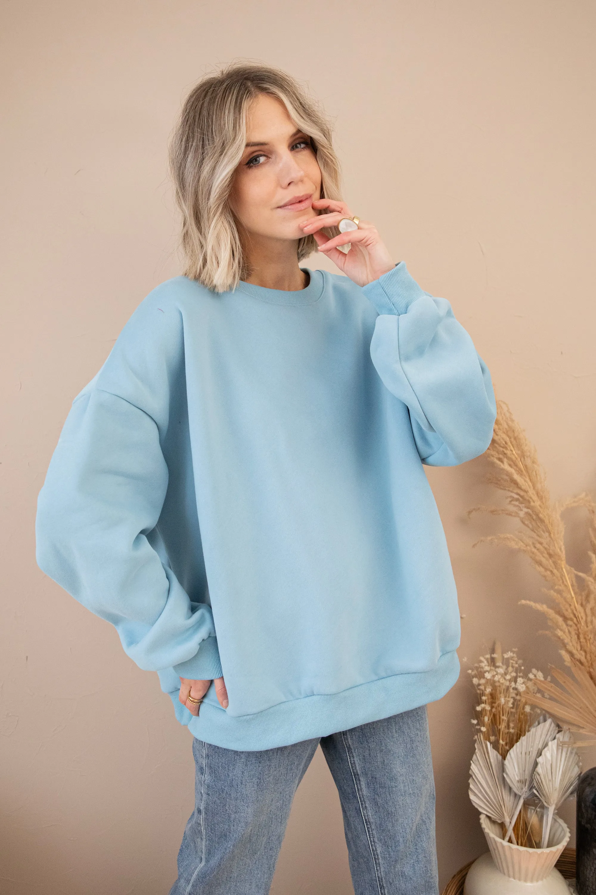 Simplicity Dusty Blue - Sweater