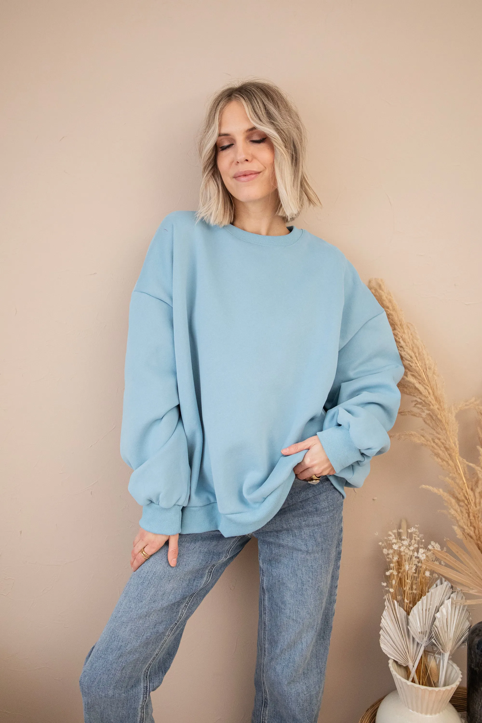 Simplicity Dusty Blue - Sweater