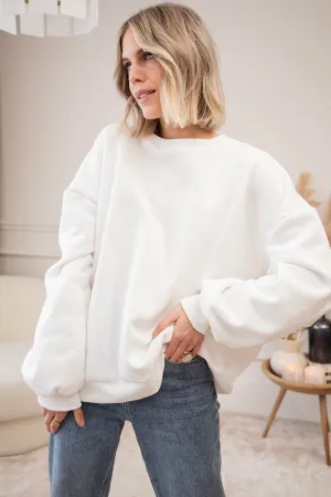 Simplicity White - Sweater