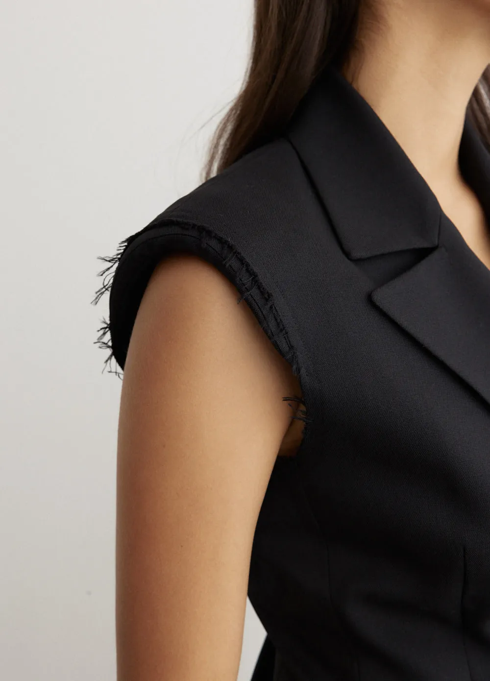 Sleeveless Blazer