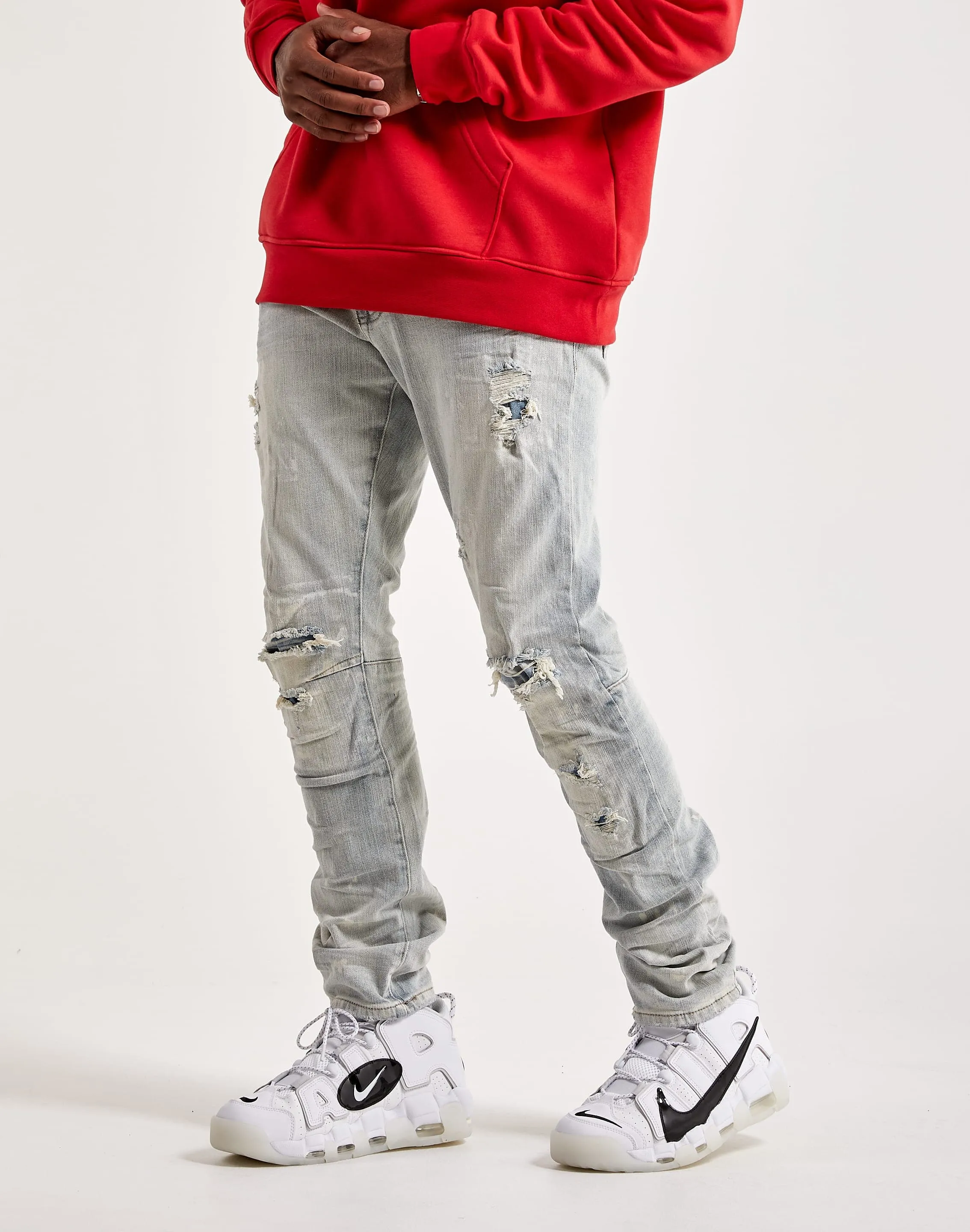 Smoke Rise Double Denim Jeans
