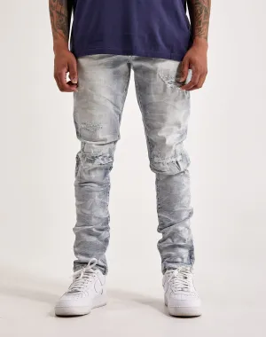 Smoke Rise  Lightning Basic Slim Tapered Jeans