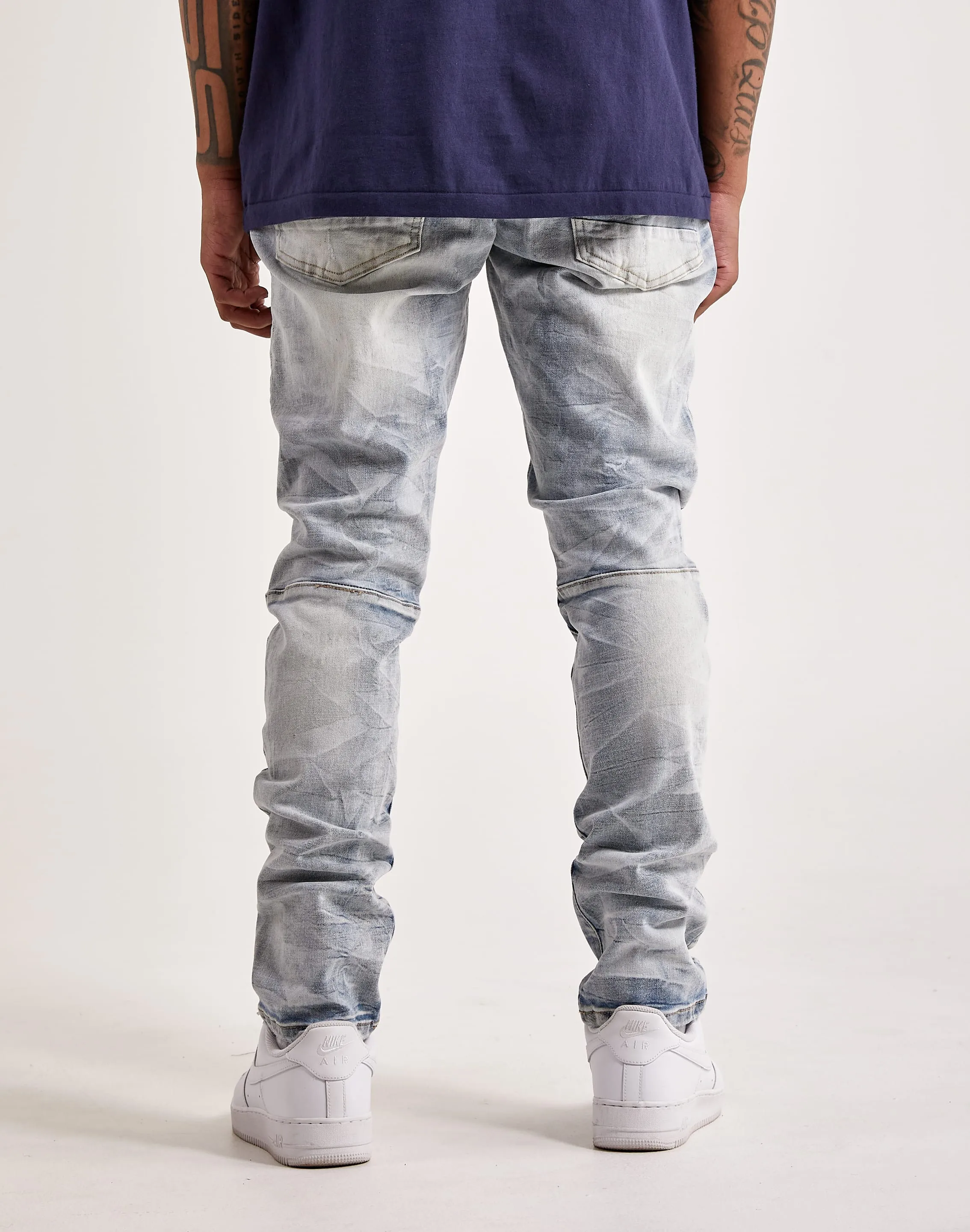 Smoke Rise  Lightning Basic Slim Tapered Jeans
