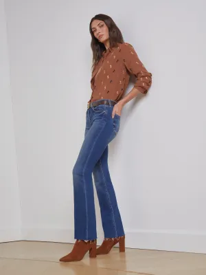 Sneeki Low-Rise Straight-Leg Jean