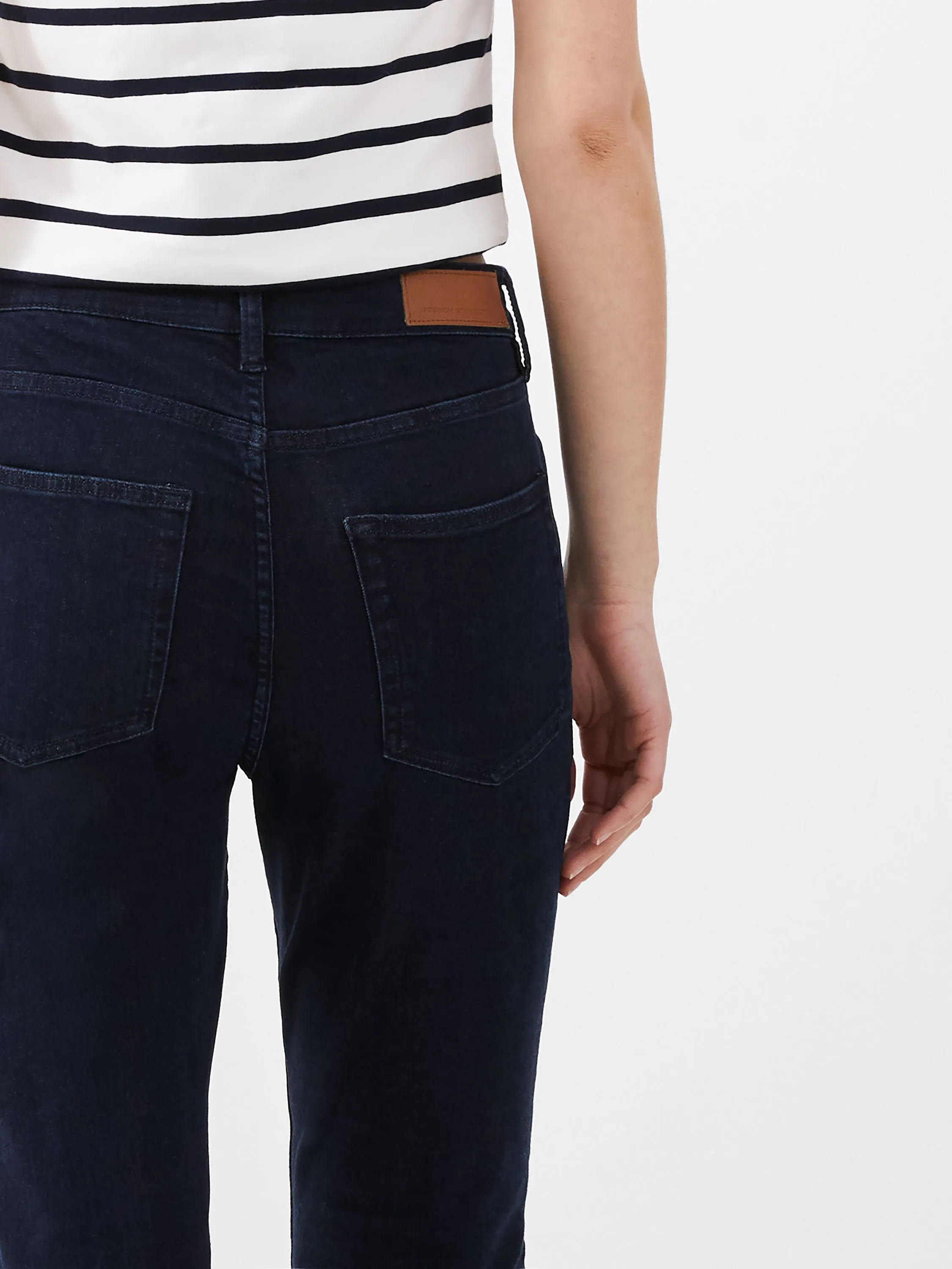 Soft Stretch Denim High Rise Skinny Jeans 30 Inch