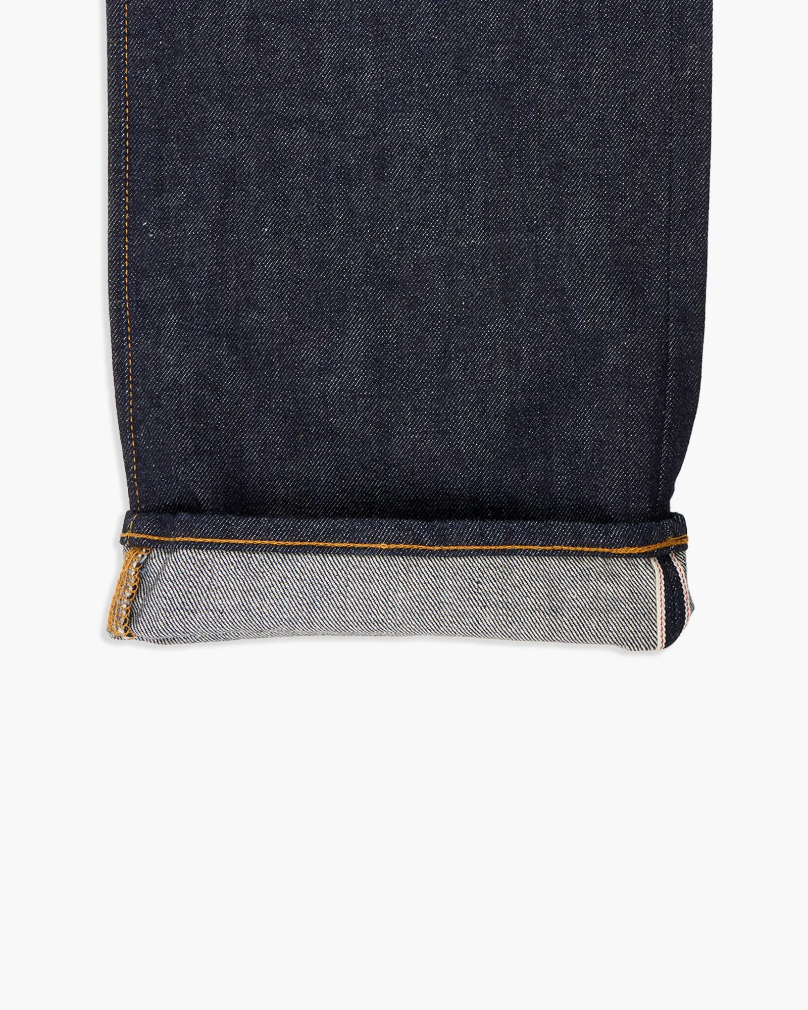 Studio D'Artisan D1890 13oz Selvedge Loose Straight Mens Jeans - Onewash