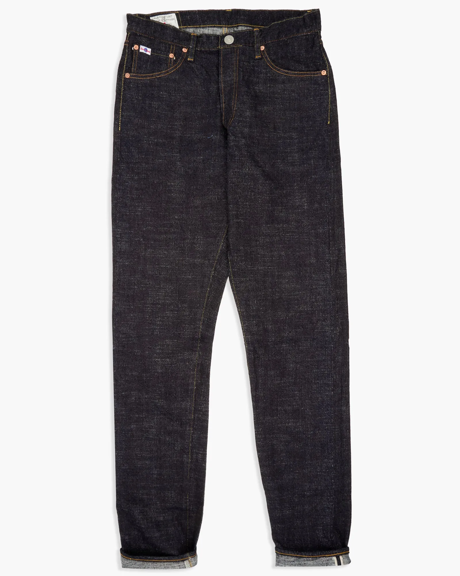 Studio D'Artisan SD-1008 'GL3' 15oz Selvedge Relaxed Tapered Mens Jeans - Onewash
