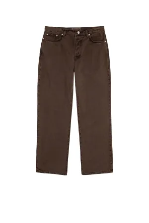 Stussy Classic Washed Jeans 'Brown'