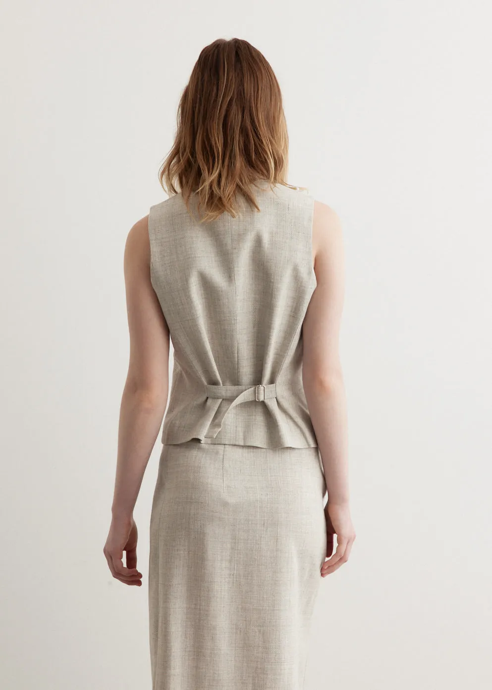 Tailored Overlap Waistcoat