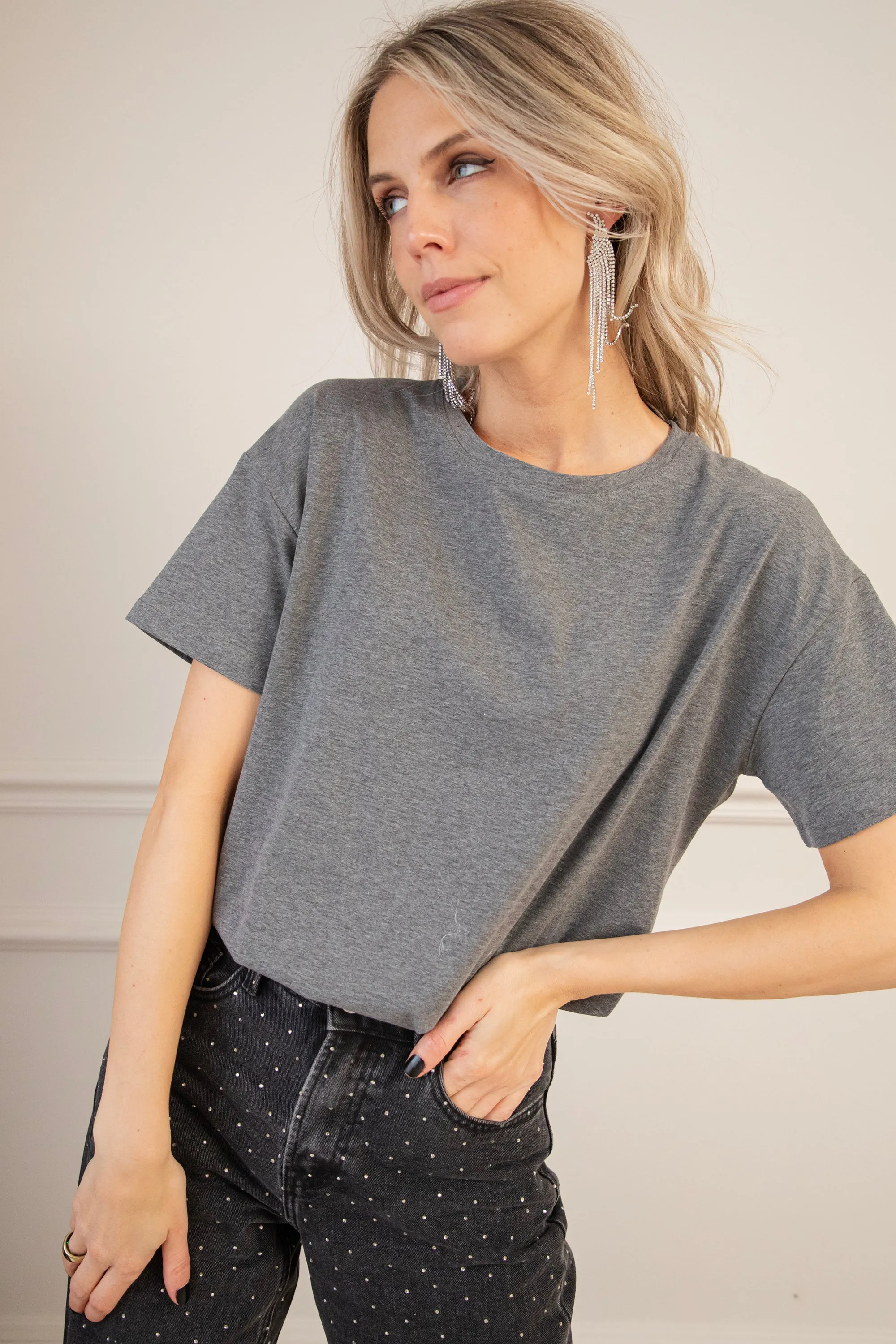 The Classic Dark Grey - T-Shirt