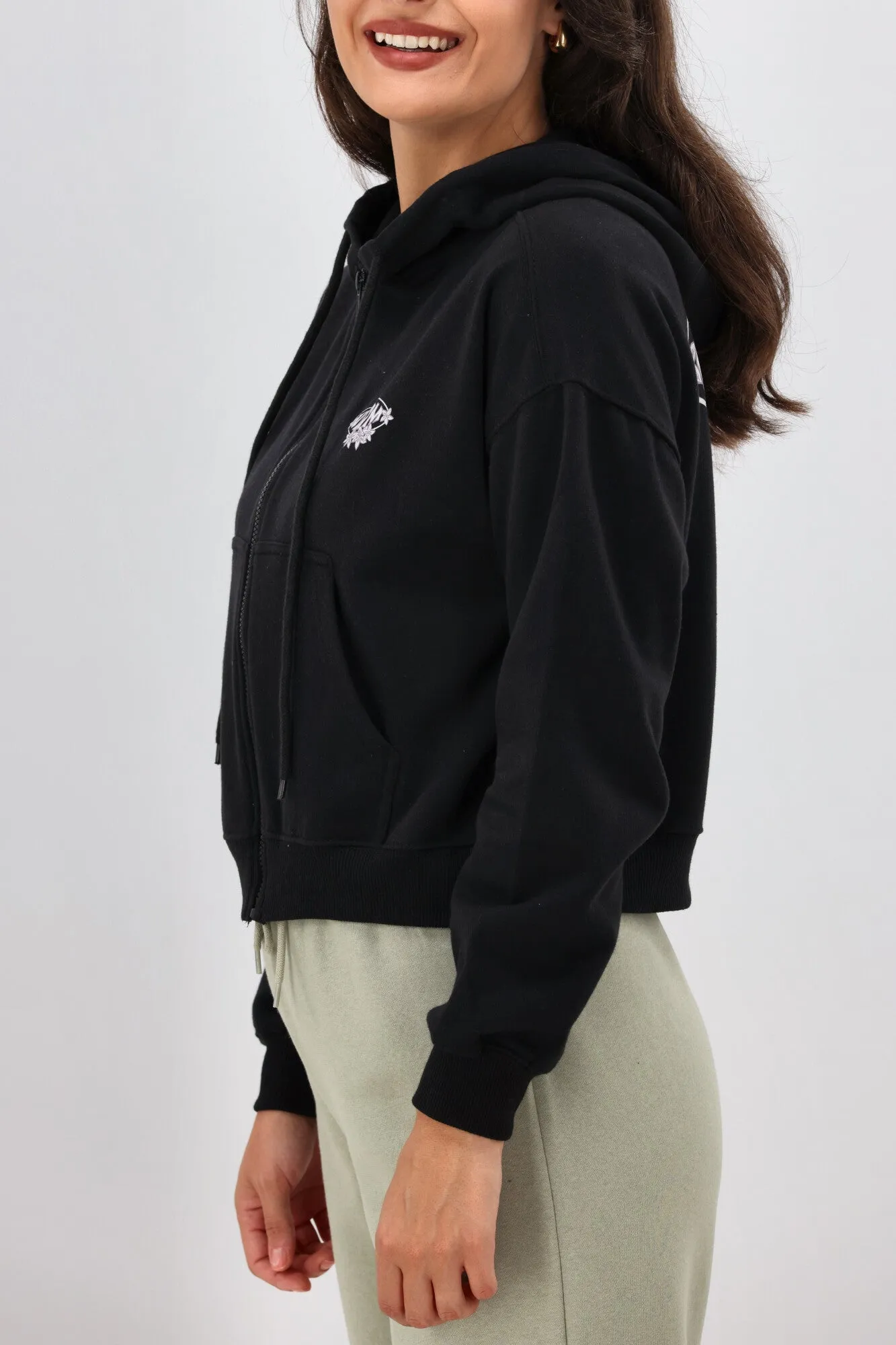 Volcom Get Up Zip Hoodie Black