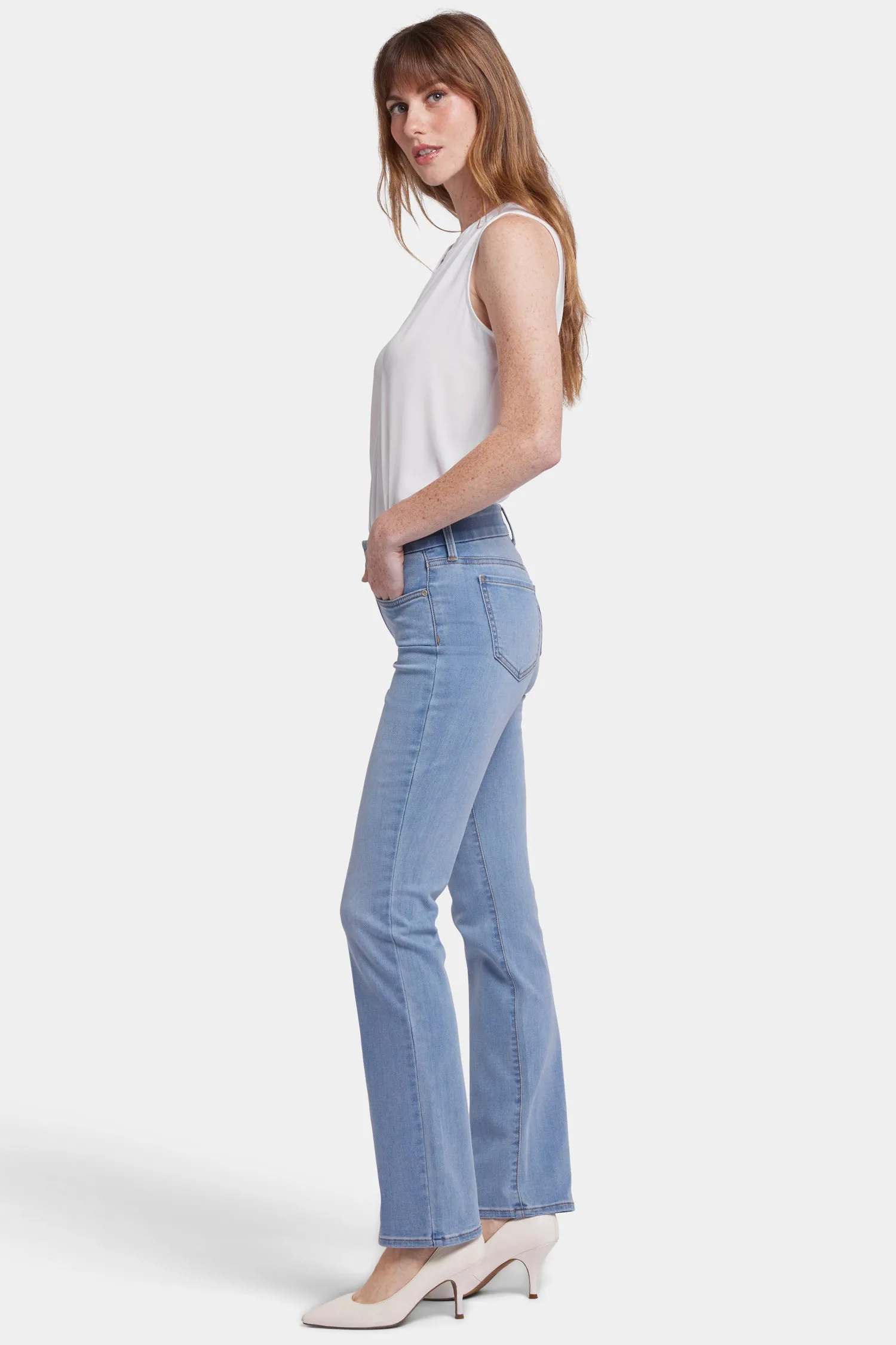 Waist-Match™ Marilyn Straight Jeans - Santiago Sea