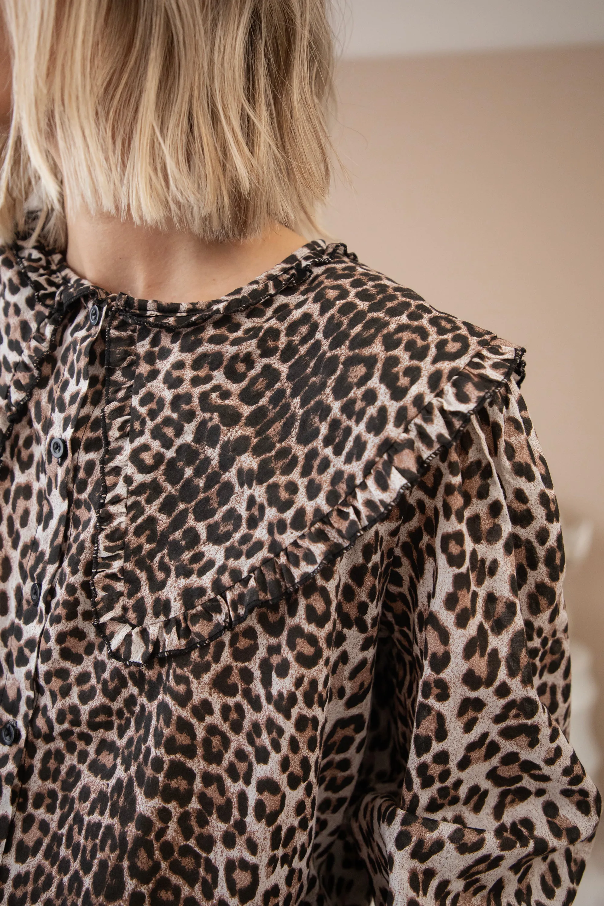 Wildy Beige/Brown - Blouse